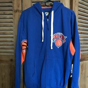 New York Knicks Hands High Full ZIP Hoodie